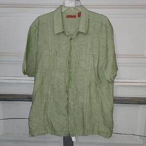 Havanera Green Men's Shirt P2P-24 Length-29